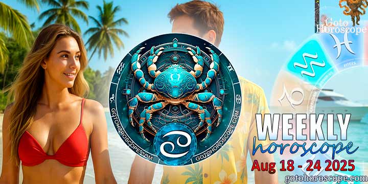 Cancer week horoscope August 18—24, 2025