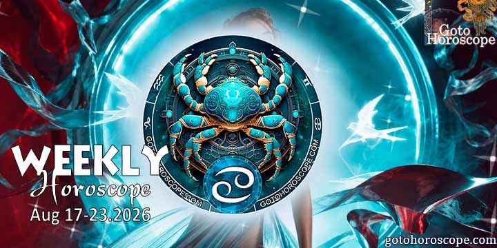 Cancer week horoscope August 17—23, 2026