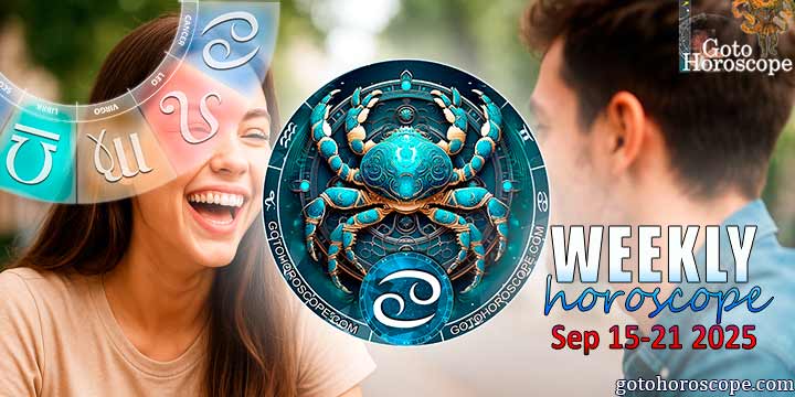 Cancer week horoscope September 15—21, 2025