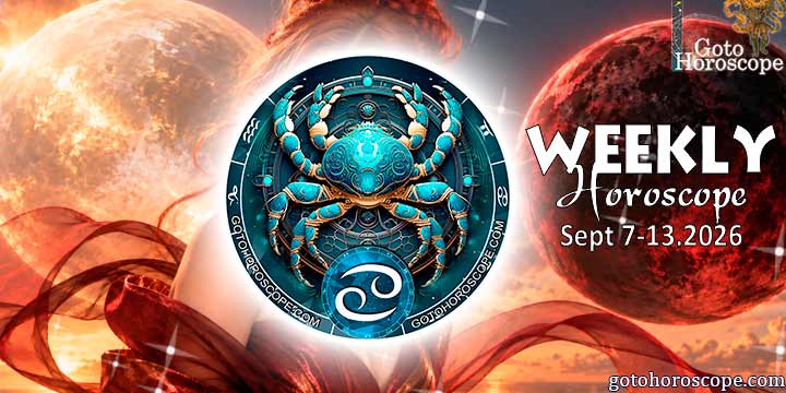 Cancer week horoscope September 14—20, 2026