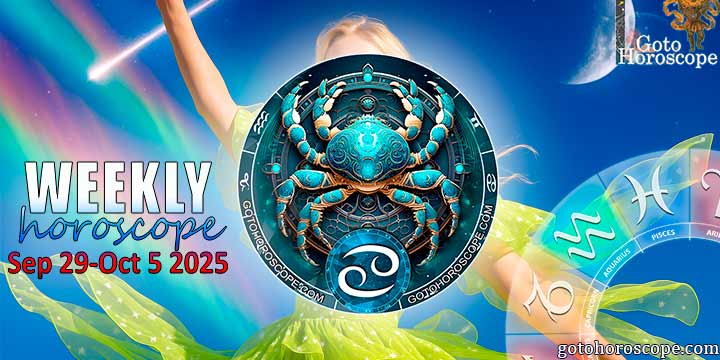Cancer week horoscope September 29—5, 2025