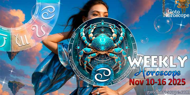 Cancer week horoscope November 10—16, 2025