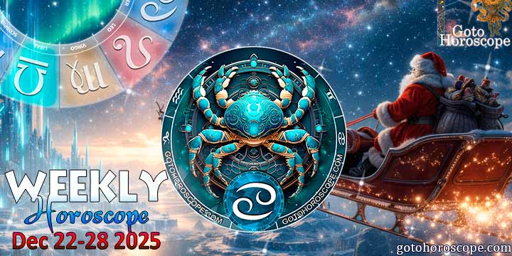 Cancer week horoscope December 22—28, 2025