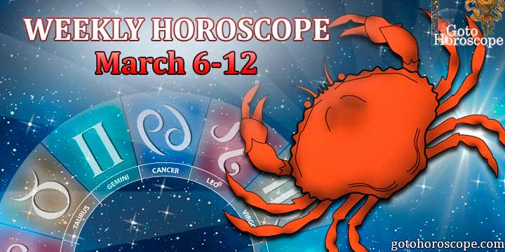 Cancer week horoscope March 6—March 12 2023