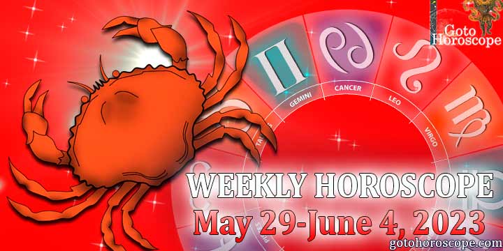 Cancer week horoscope May 29—June 4 2023