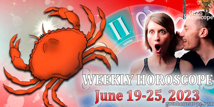 Cancer week horoscope June 19—25 2023