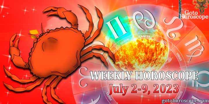 Cancer week horoscope July 2—9, 2023