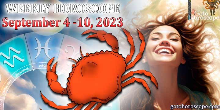 Cancer week horoscope September 4—10, 2023
