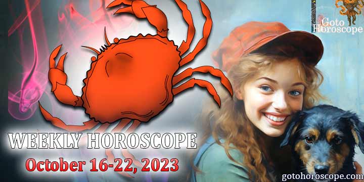 Cancer week horoscope October 16—22, 2023