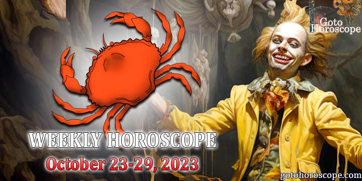 Cancer week horoscope October 23—29, 2023