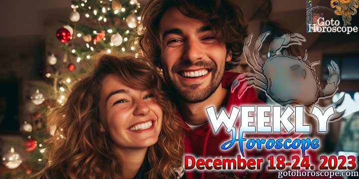 Cancer week horoscope December 18—24 2023
