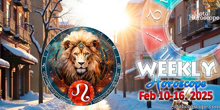 Leo week horoscope February 10—16, 2025
