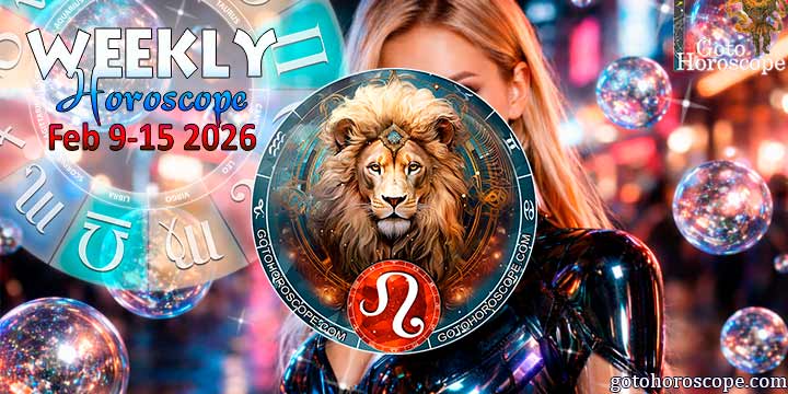 Leo week horoscope February 9—15, 2026