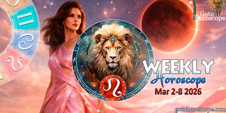 Leo week horoscope March 2—8, 2026