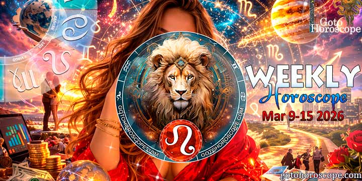 Leo week horoscope March 9—15, 2026