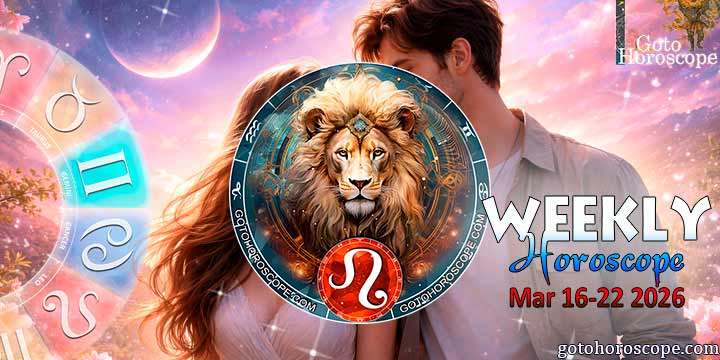 Leo week horoscope March 16—22, 2026