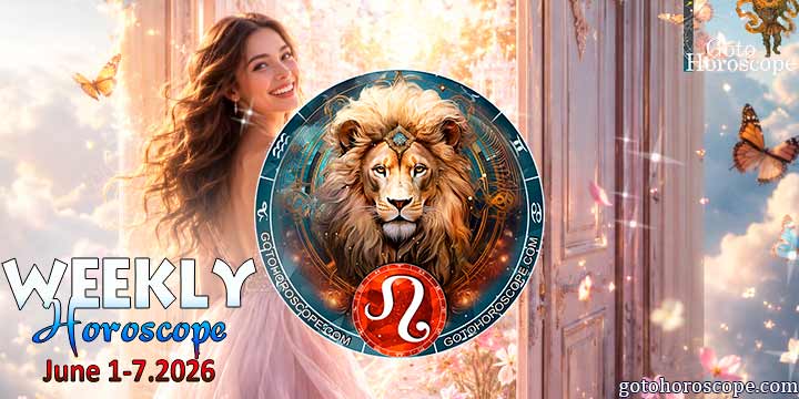 Leo week horoscope June 1—7, 2026