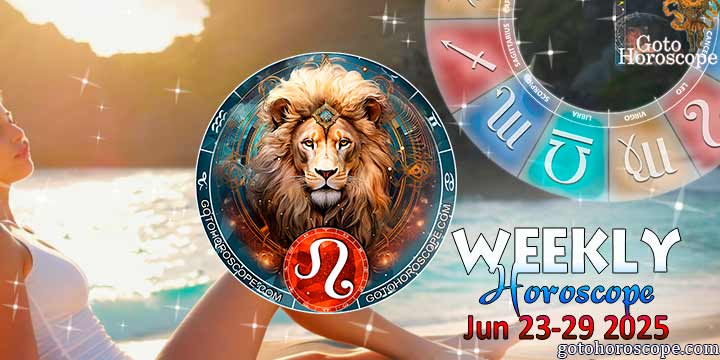 Leo week horoscope June 23—29, 2025