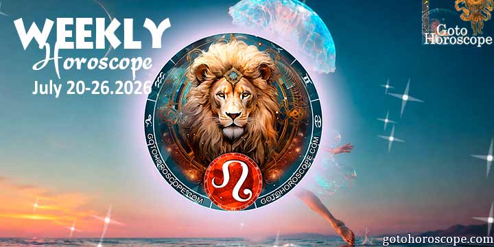 Leo week horoscope July 20—26, 2026