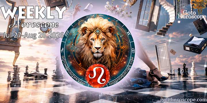 Leo week horoscope July 27—August 2, 2026