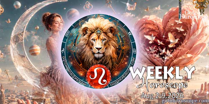 Leo week horoscope August 2—8, 2026