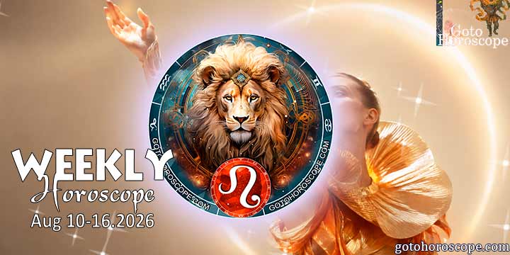 Leo week horoscope August 10—16, 2026
