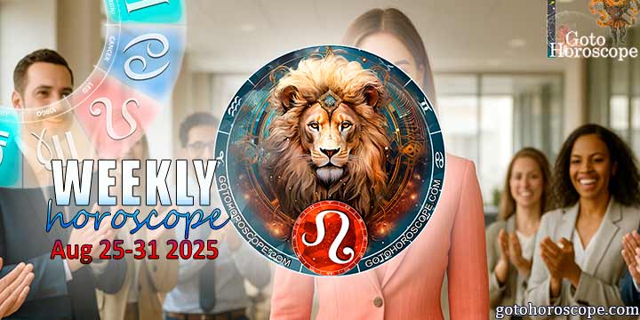 Leo week horoscope August 25—31, 2025