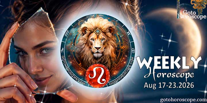 Leo week horoscope August 24—30, 2026