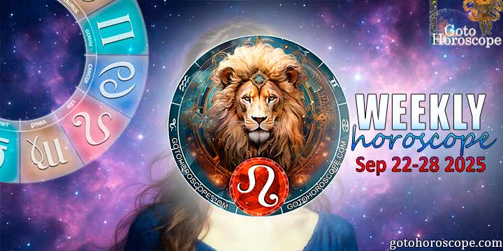Leo week horoscope September 22—28, 2025