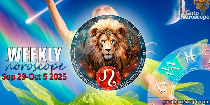 Leo week horoscope September 29—5, 2025