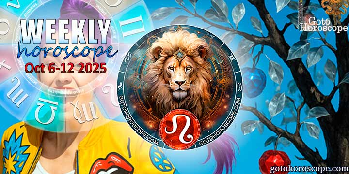 Leo week horoscope October 6—12, 2025