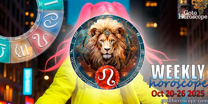Leo week horoscope October 20—26, 2025