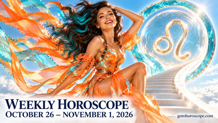 Leo week horoscope October 26—November 1, 2026