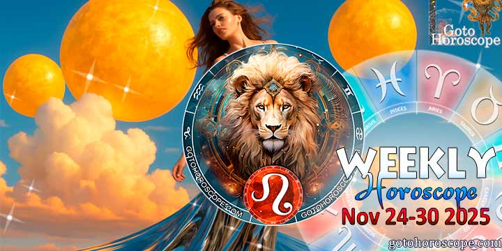 Leo week horoscope November 24—30, 2025
