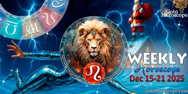 Leo week horoscope December 15—21, 2025