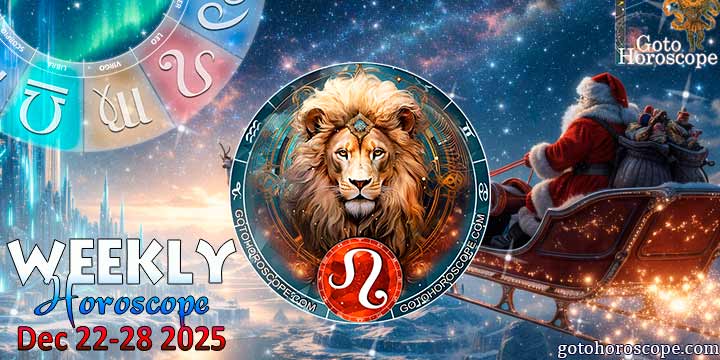 Leo week horoscope December 22—28, 2025