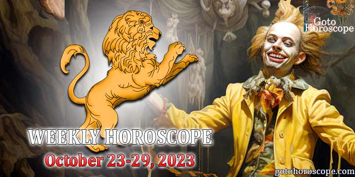 Leo week horoscope October 23—29, 2023
