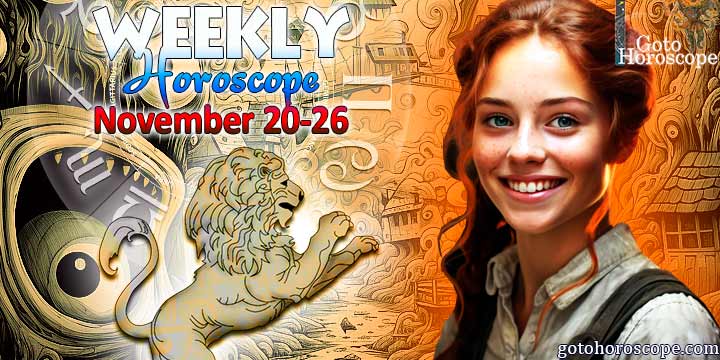 Leo week horoscope November 20—26, 2023