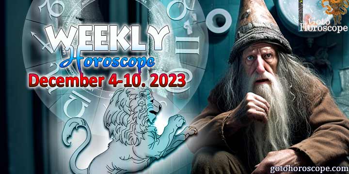 Leo week horoscope December 4—10, 2023