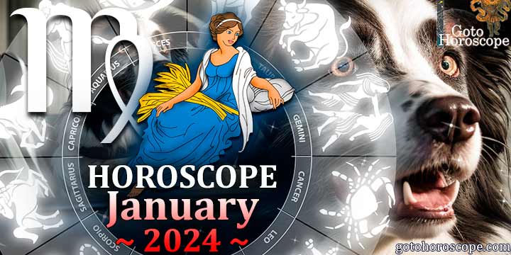 Virgo monthly Horoscope for January 2024 