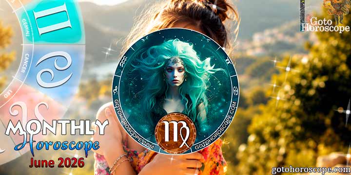 Virgo monthly horoscope June—2026