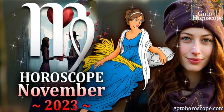 Virgo monthly Horoscope for November 2023 