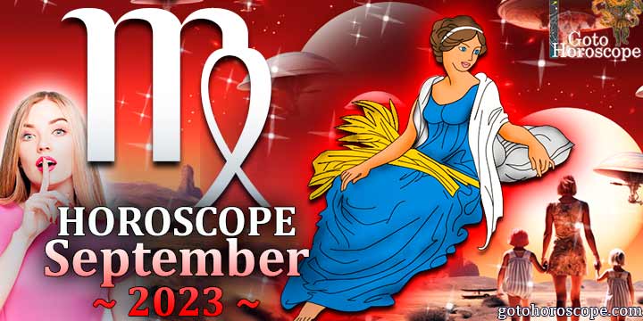 Virgo monthly Horoscope for September 2023