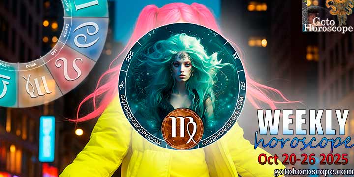 Virgo week horoscope October 20—26, 2025