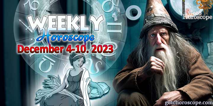 Virgo week horoscope December 4—10, 2023