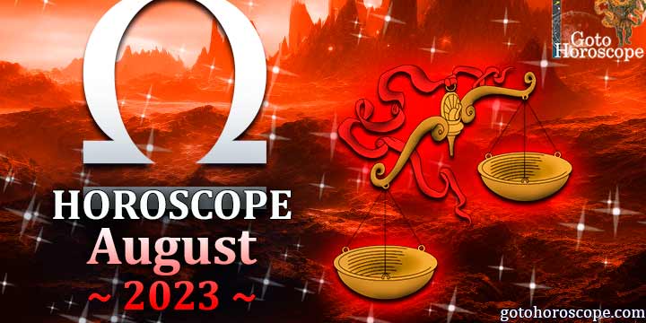 Libra monthly Horoscope for August 2023 