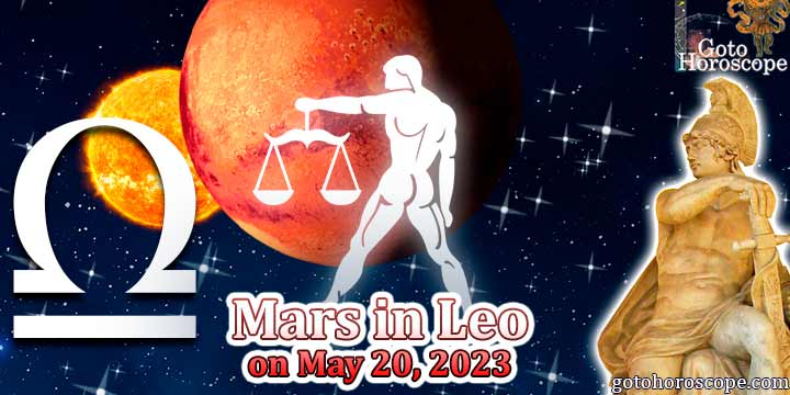 Horoscope Libra : Mars in Leo on May 20, 2023