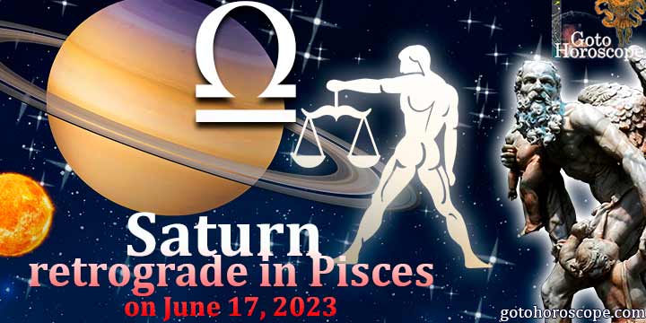 Horoscope Libra Saturn turns retrograde in Pisces
