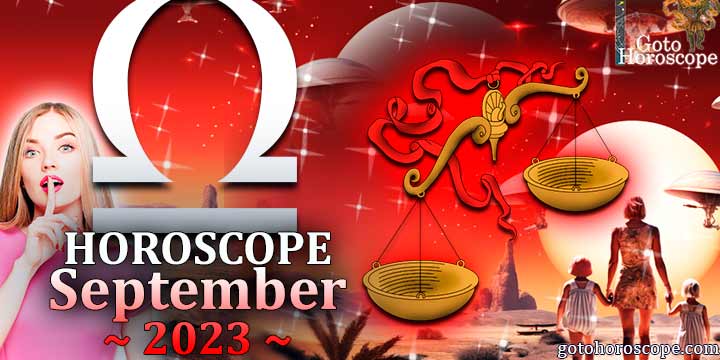 Libra monthly Horoscope for September 2023