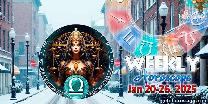 Libra week horoscope January 20—26, 2025